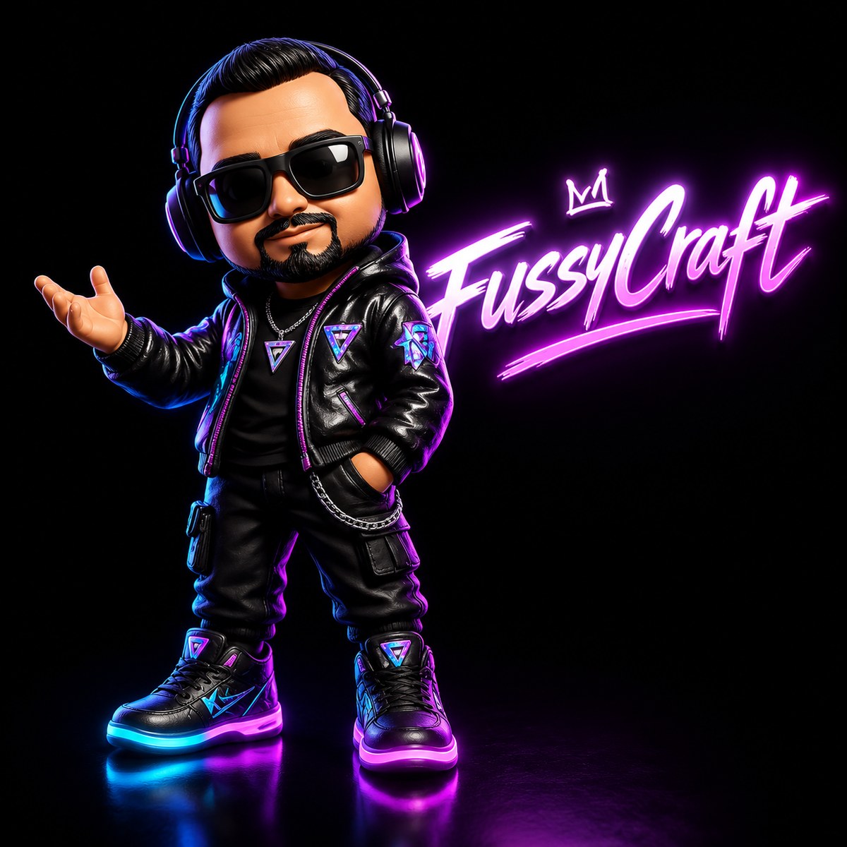 FussyCraft TT Radio vizuál