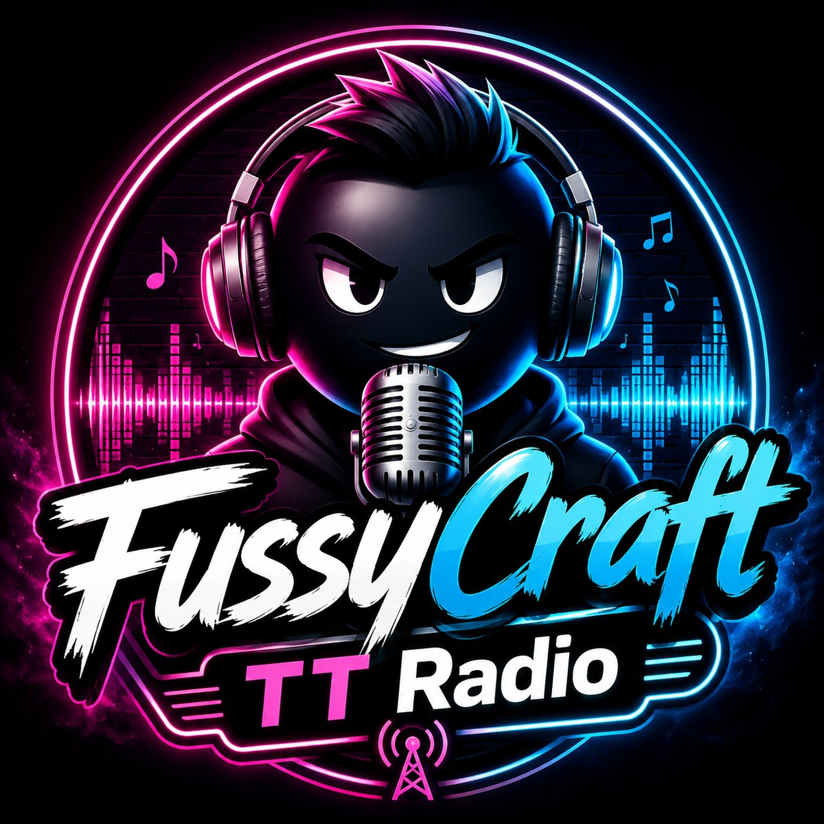 FussyCraft TT Radio logo